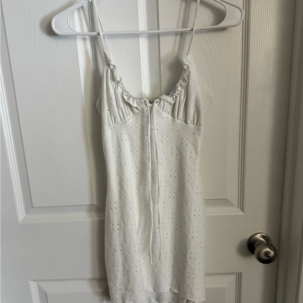 Lovely Day White Mini Dress